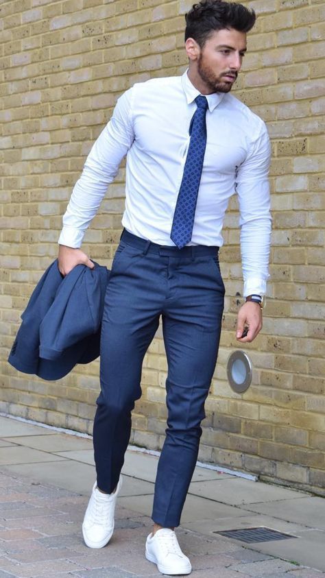 Macho Moda - Blog de Moda Masculina: TÊNIS BRANCO MASCULINO: Como Usar? 10 maneiras Diferentes para compor o Visual - Guia Macho Moda