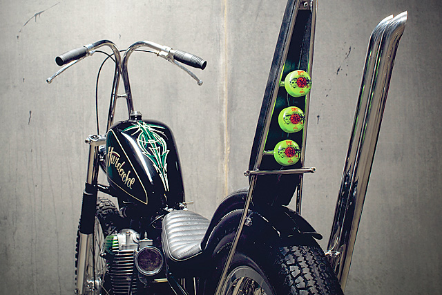 Honda CB360 By Pop Bang Classics Hell Kustom