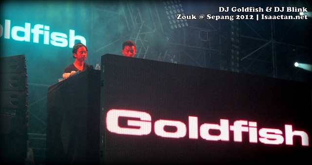 DJ GOLDFISH and Blink Zouk @ Sepang International Circuit 2012 