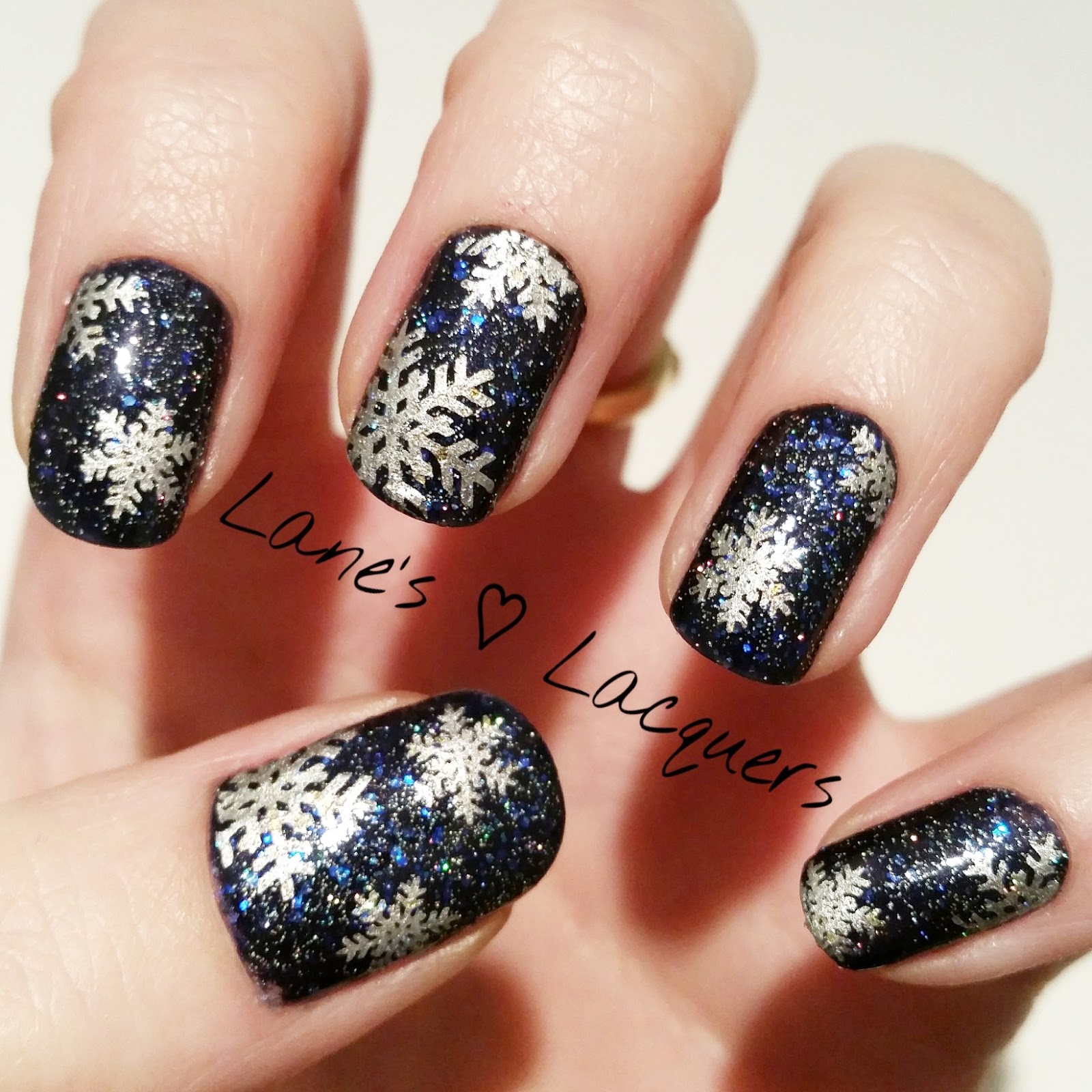 Lane's Lacquers: 40 Great Nail Art Ideas: Winter