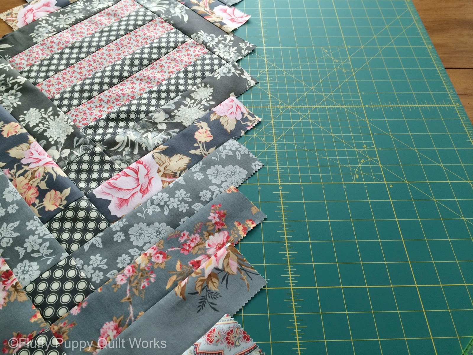 Fluffy Puppy Quilt Works Easy French Braid Table Runner Tutorial From