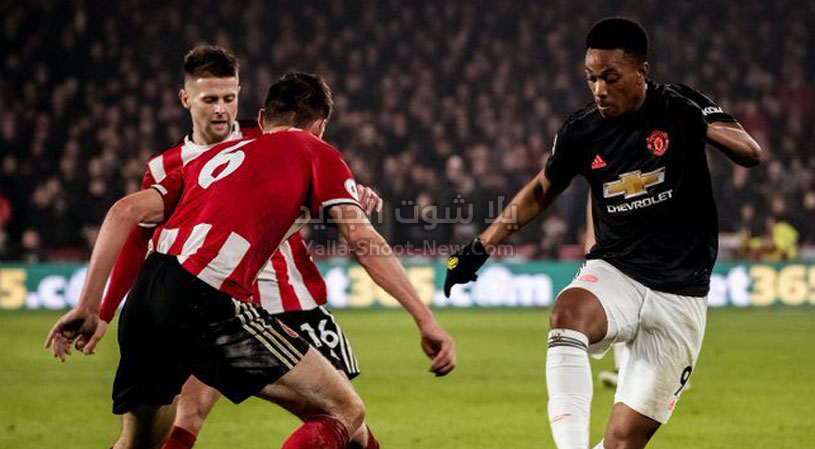 مانشستر يونايتد في مباراة مثيرة يتعادل مع فريق شيفيلد يونايتد في الجولة 13 من الدوري الانجليزي