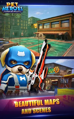 Action of Mayday Pet Heroes LITE APK