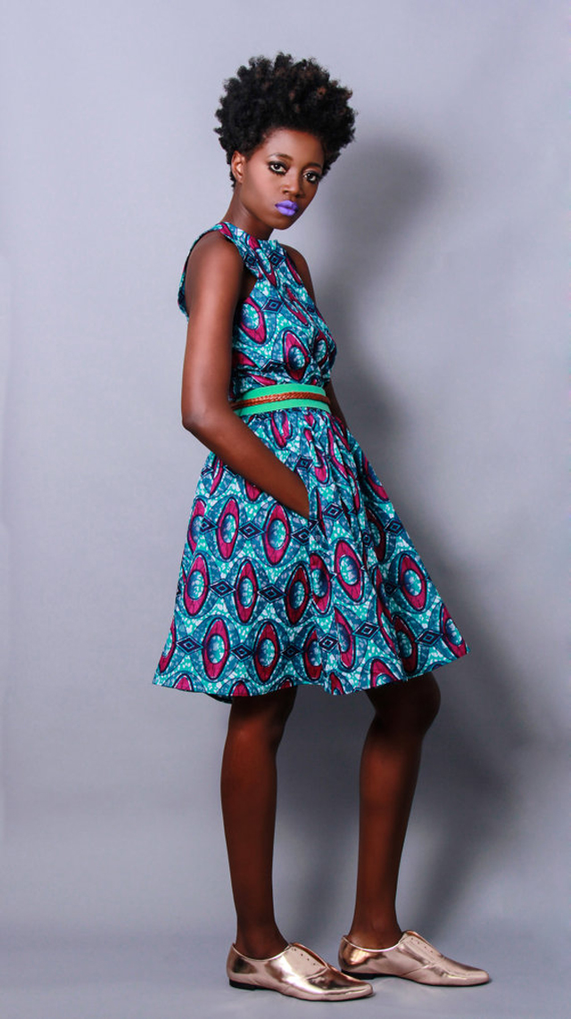 Demesticks  NY African print  style dresses  #kitenge #Africanprint #Pagneafricain See more on ciaafrique.com 