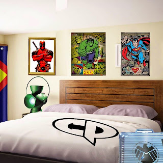 Comicpalooza Bedroom