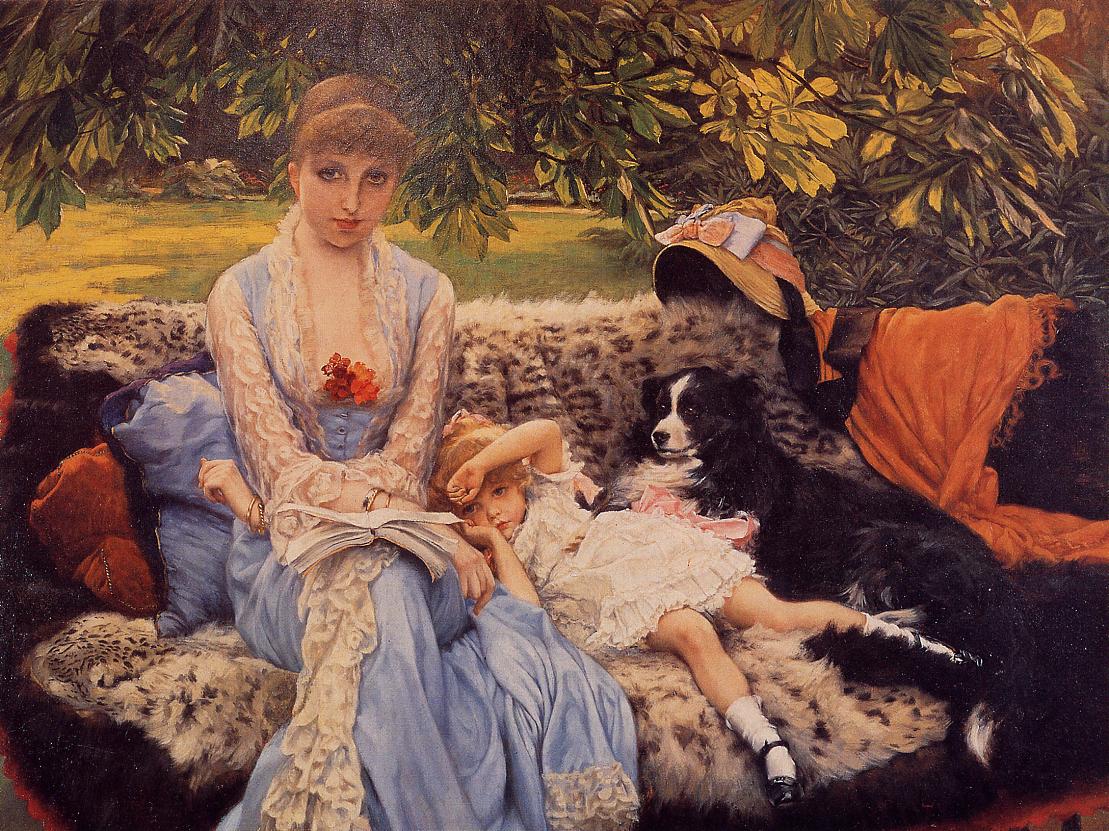 bumble button: Romantic 1880&rsquo;s Paintings by James Tissot