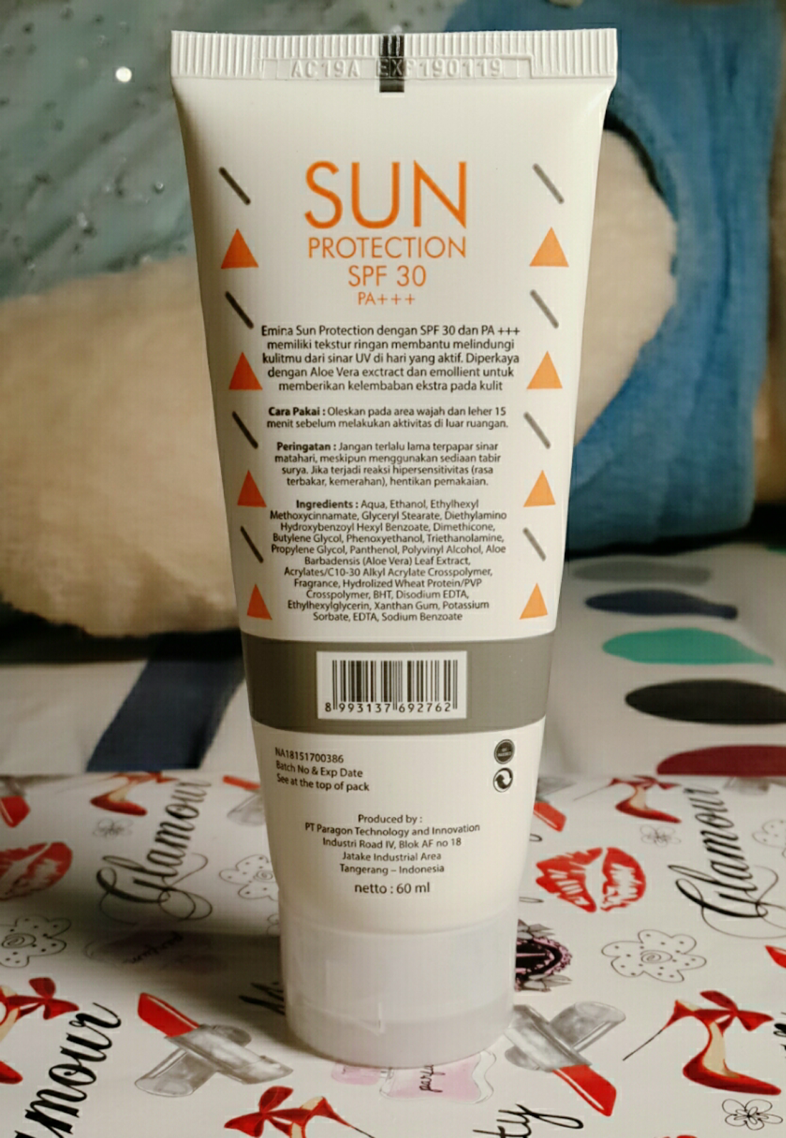 Sensitif sunscreen untuk kulit