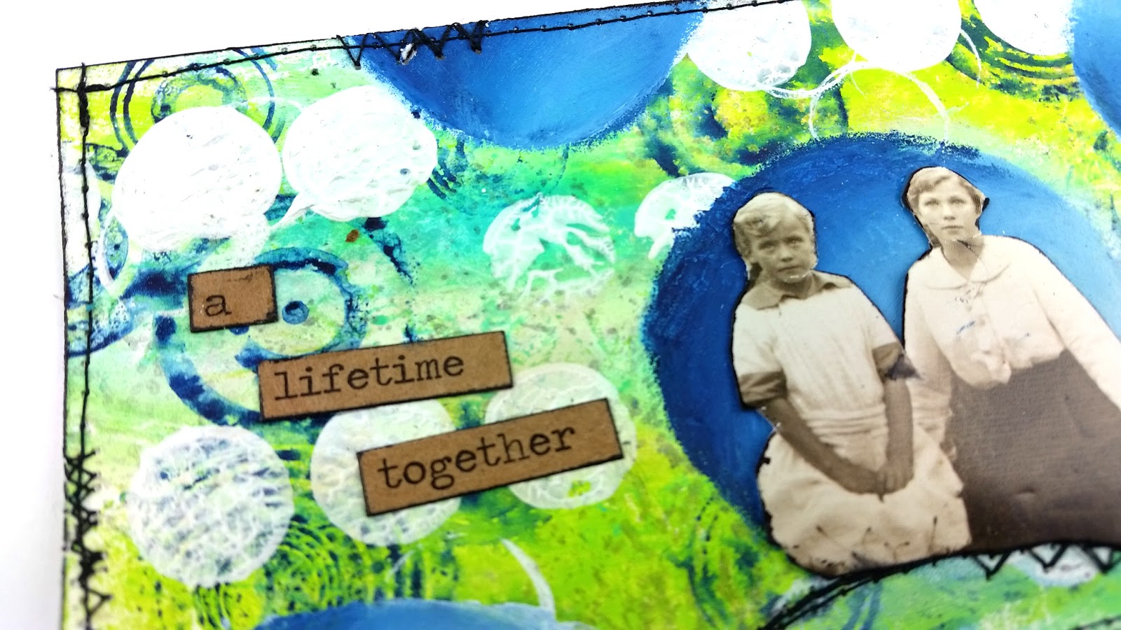 Index Card A Day Day Four AND Mini Our Mixed Media Moods Project