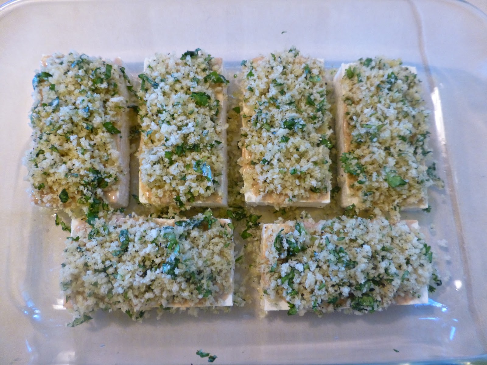 Foods For Long Life Vegan PankoCrusted Tofu With Dijon Mustard