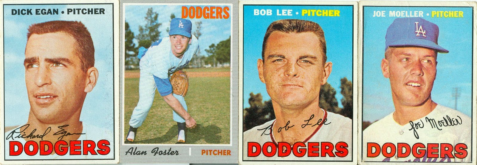 1967 Topps Baseball The 1967 Dodgers