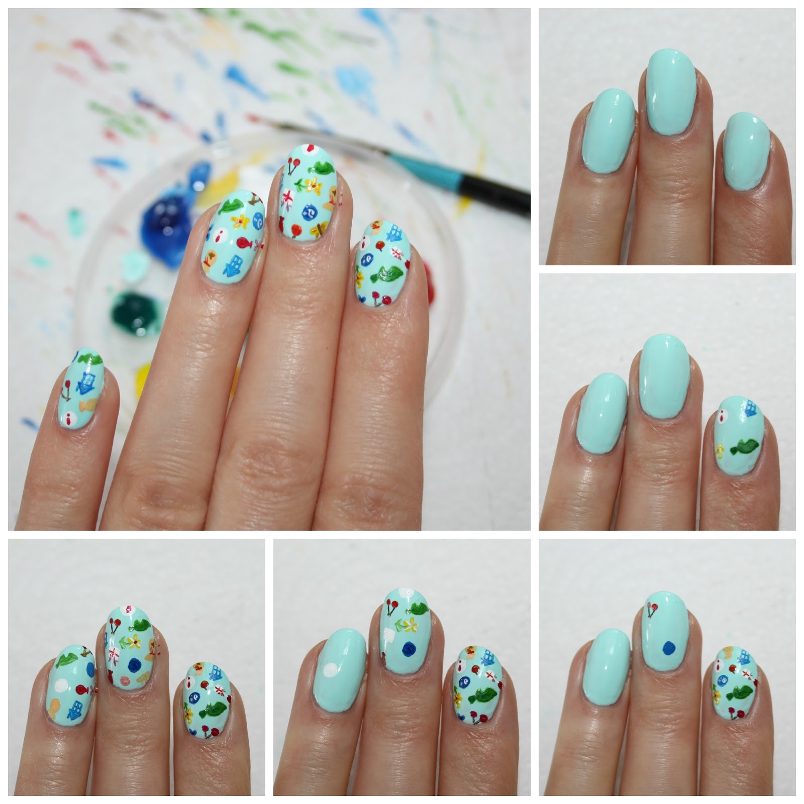 Animal Crossing Nails