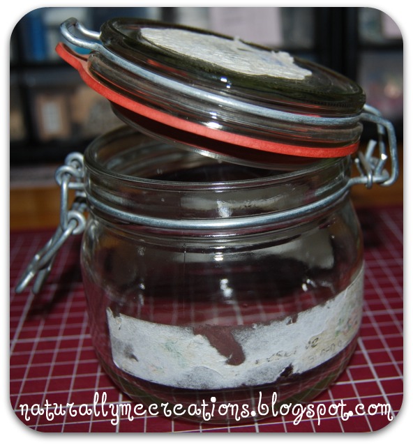 Naturally Me Creations Repurposed Jam Jar