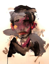 lou ros distorted painting ag figures portrait faces beauty weeping paper human artist portraits paint male figurative france picasso artworks