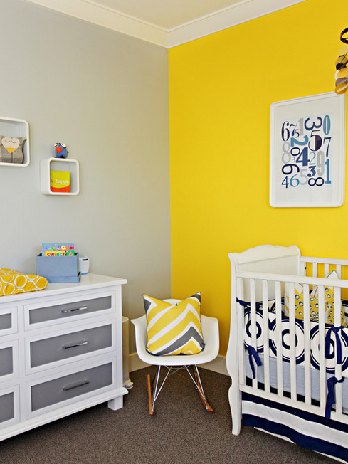 quarto de bebê moderno