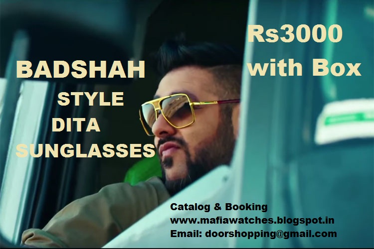 BADSHAH Style DITA Sunglasses Buy Online Rap Songs Singer Style