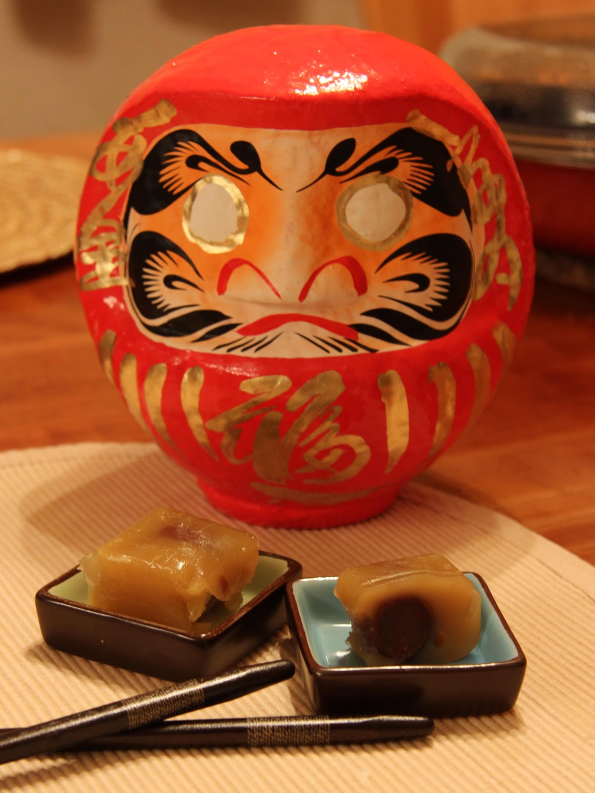 Torwen's Blog Kitchoan's Wagashi Tsuyaguri (Bean Cake) Review