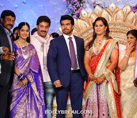 Chiranjeevi, Madhumita, Siva Balaji, Ram Charan Teja, Upasana, Surekha - (9) - Ram Charan Teja's Upasana Kamineni Reception Pics