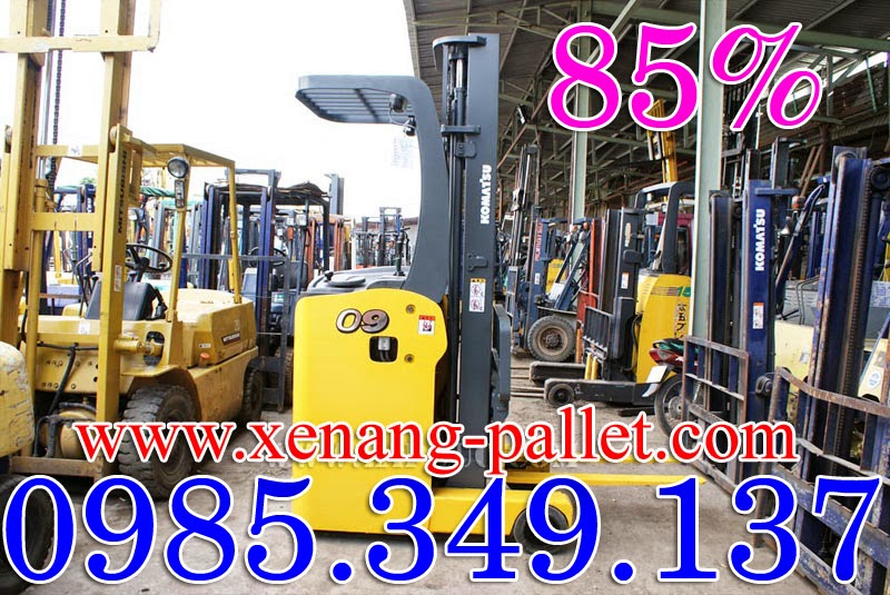 Xe nâng điện cũ Komatsu