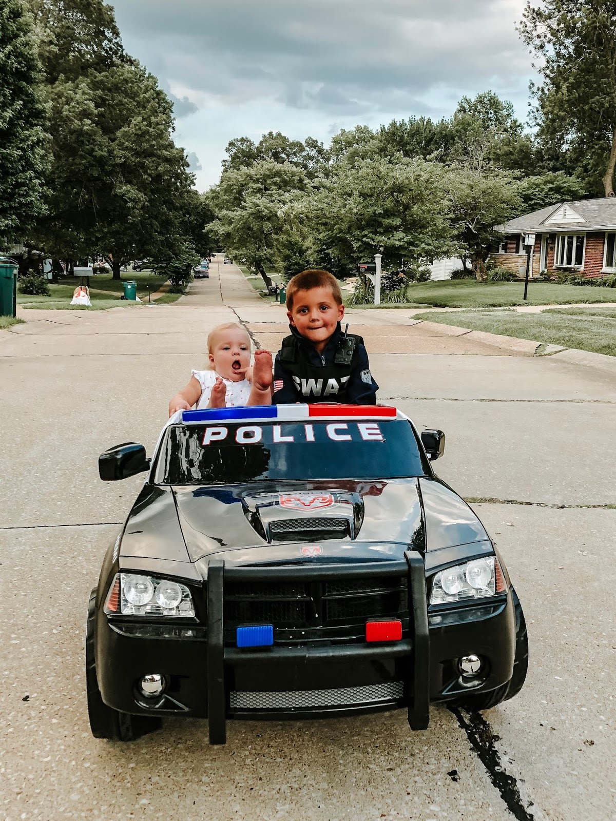 police officer power wheels