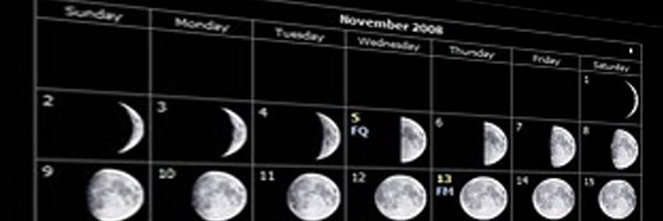 Qué es el calendario lunar ó de la luna?