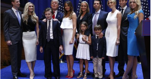 Trump donald children barron announcement grandchildren five spotlight wife campaign clan speech eric steal son melania ivanka law grandson jr Donald Trump News Today: Facts, Information, Busies, videos, Wife, Daughter.: Donald Trump Kids