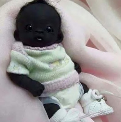 blackest baby in the world
