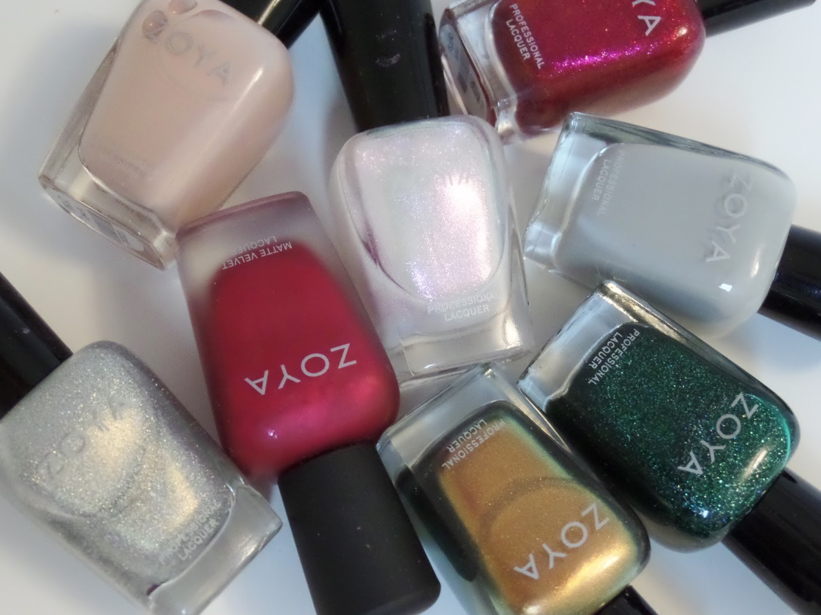 Zoya Polish Christmas Nail designs
