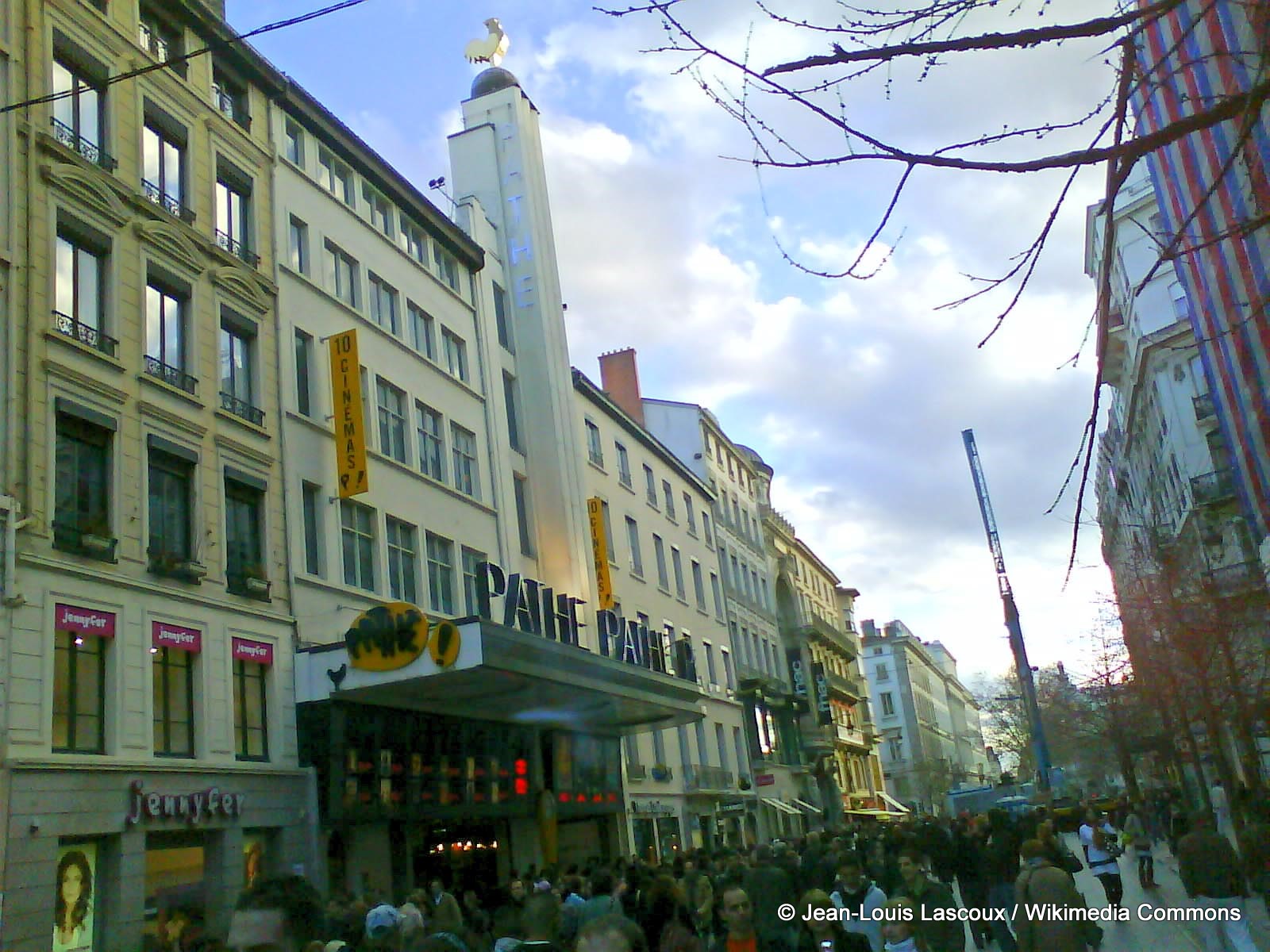 Cinéma Pathé Bellecour Lyon Rue De La République Lyon Ciné-Façades: Pathé-Bellecour (Lyon 2ème - 69)