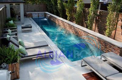Albian Pool Struktur Kolam Renang Diatas Dak Roof Top