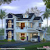 1717 square feet 3 bedroom sloping roof home