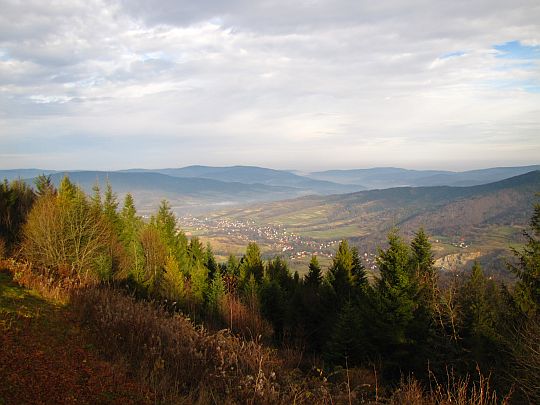 Panorama z Lubonia Wielkiego. Panorama z Lubonia Wielkiego.