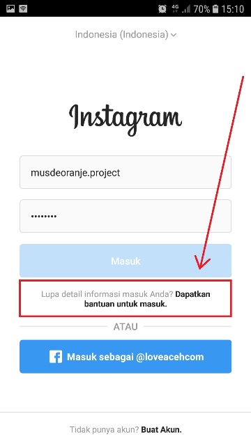 Cara Membuka Instagram Yang Lupa Password Dan Email Musdeoranje Net