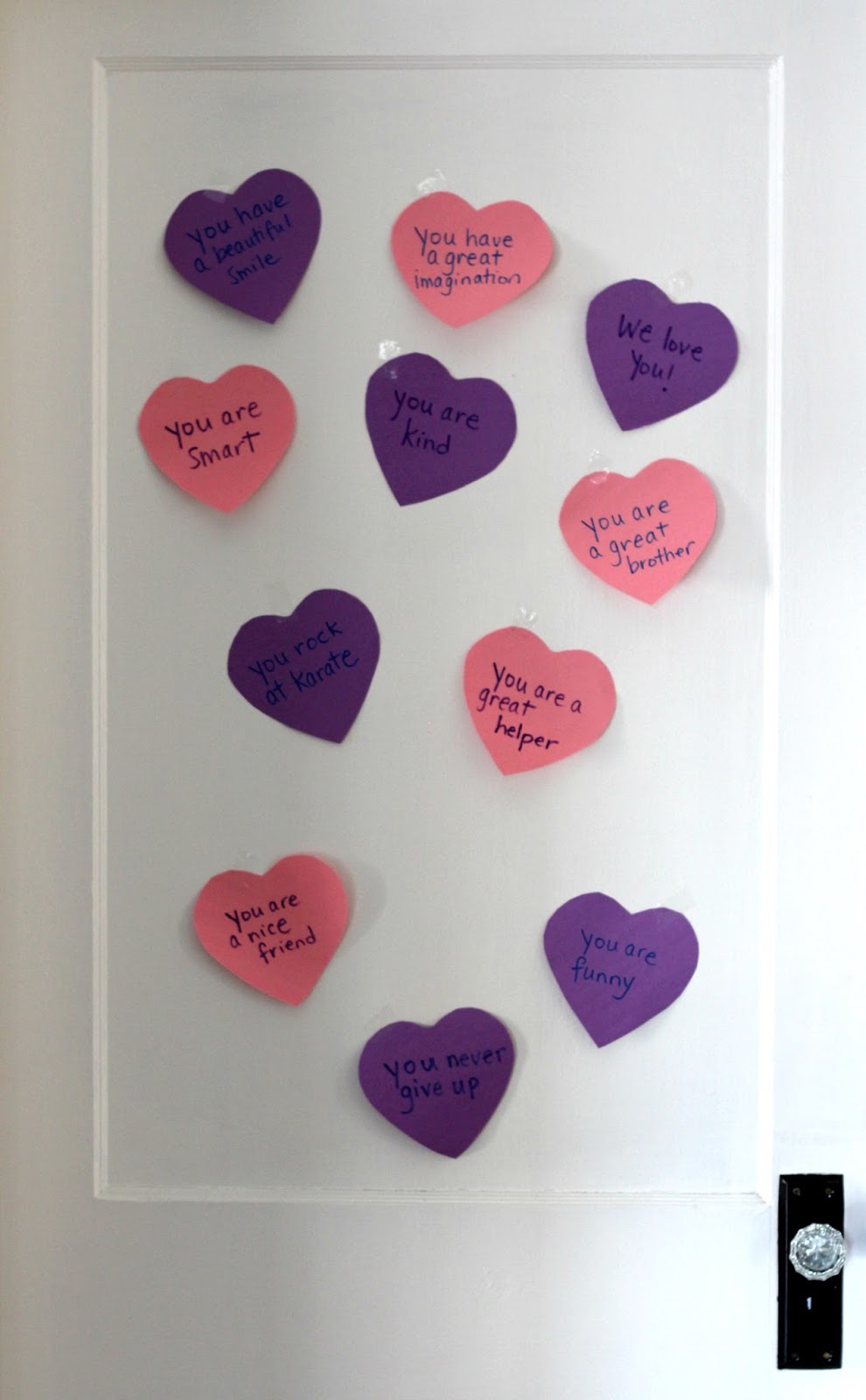 Keep it Beautiful Designs: DIY VALENTINE DOOR HEARTS