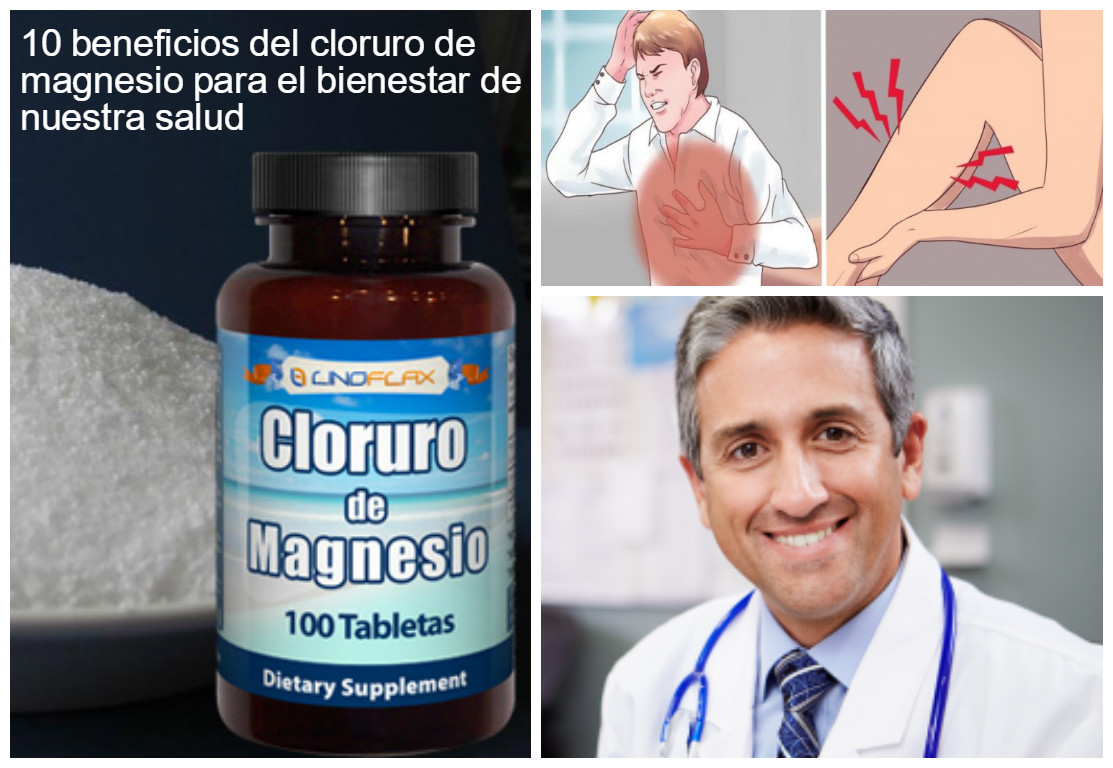 beneficios del cloruro de magnesio para la salud