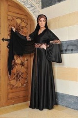 Black-Silk-Abaya