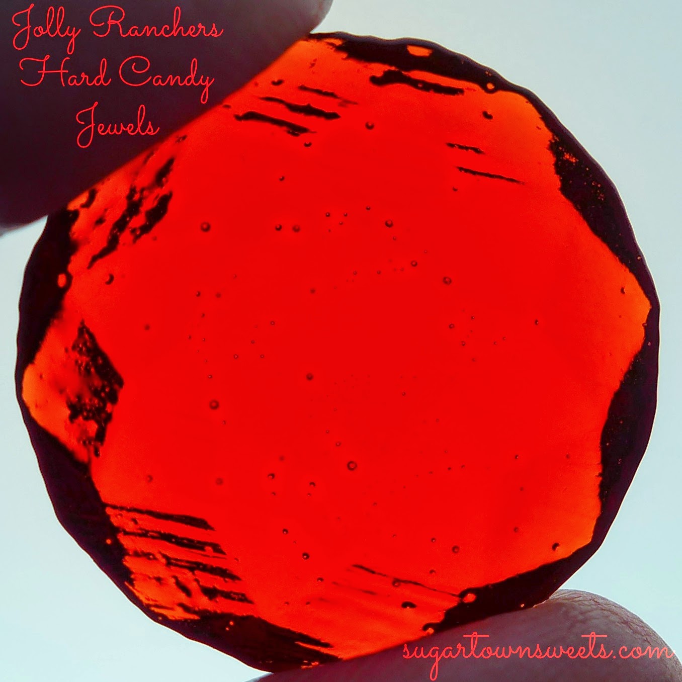 Sugartown Sweets How to Make Hard Candy Jewels Using Melted Jolly