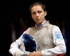 Valentina Vezzali won nine Olympic medals, including six golds, making her one of fencing's all-time greats