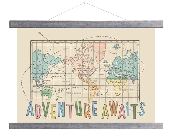 Adventure Awaits Map from Imagine Nations 
