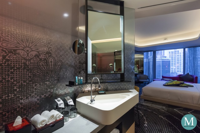 Bathroom of the Spectacular Room at W Hotel Kuala Lumpur