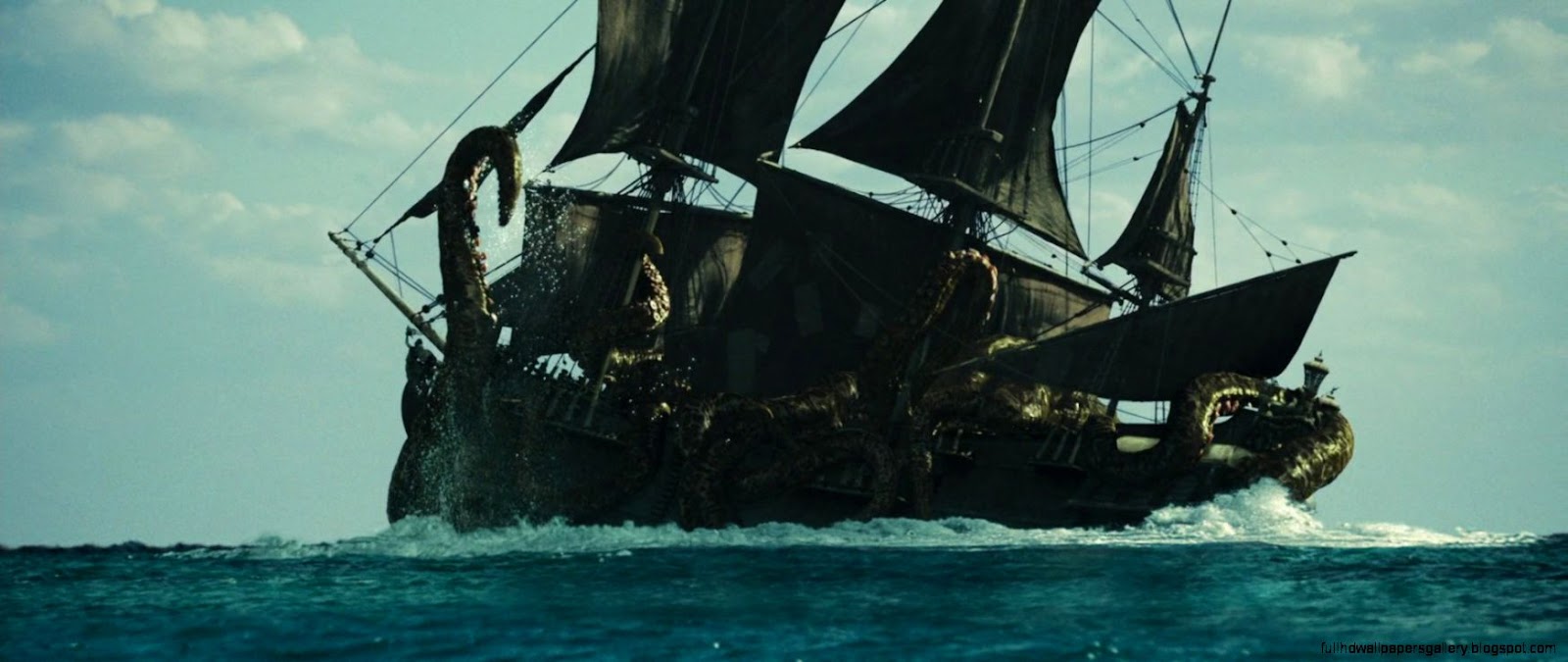 Pirates Caribbean Pictures Black Pearl Ship