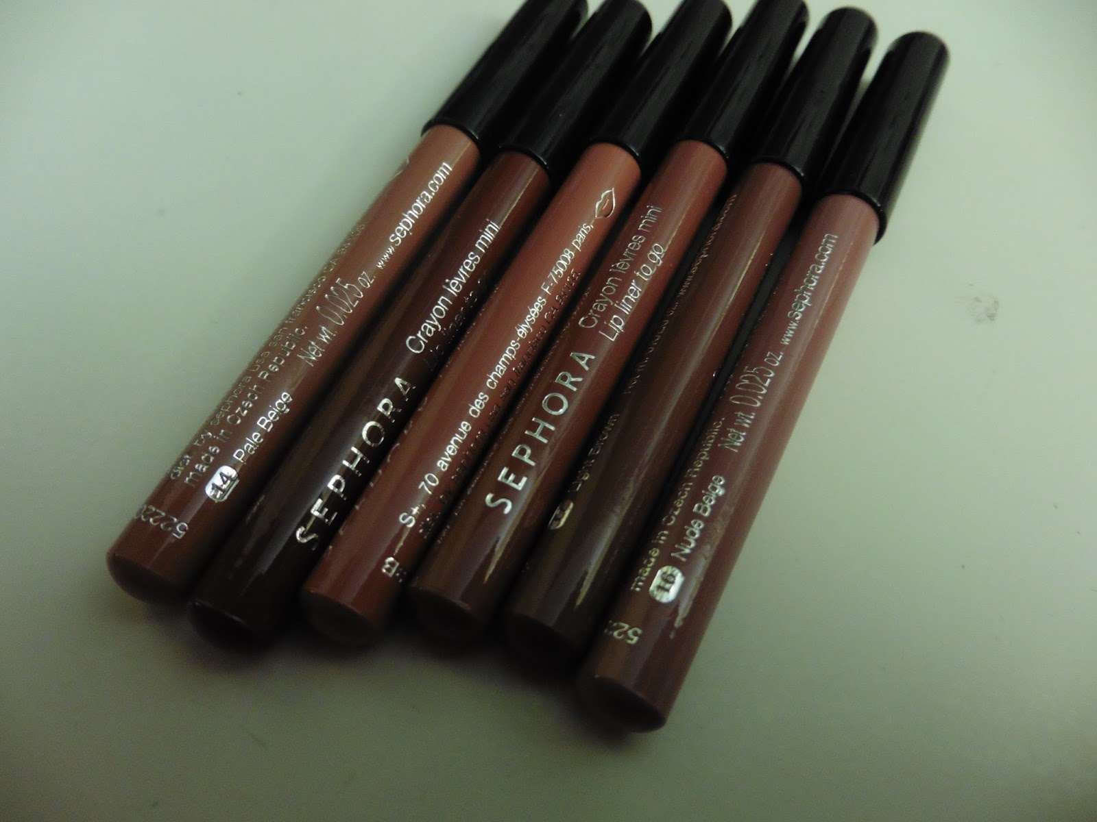 SEPHORA LIP LINERS TO GONUDES UNDERGROUND FAIRYTALES