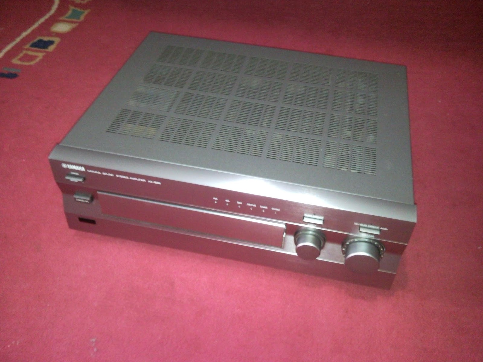 Lentera Akustika: Yamaha AX-596 (Integrated Amplifier)