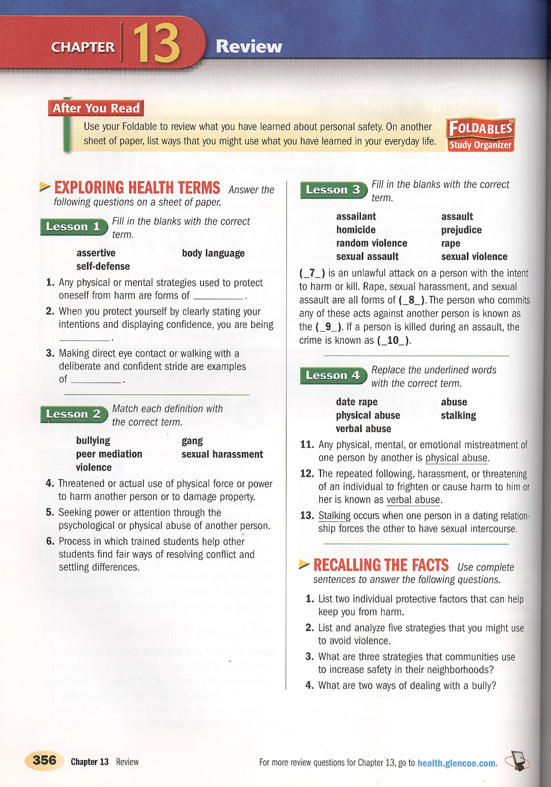 41 lifetime health skills worksheet answers - Worksheet Online
