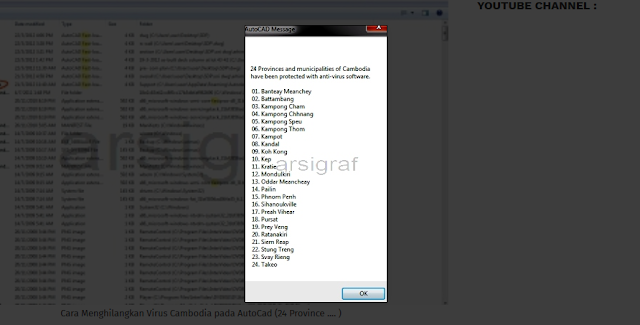 Cara Menghilangkan Virus Cambodia pada AutoCad (24 Province .... )