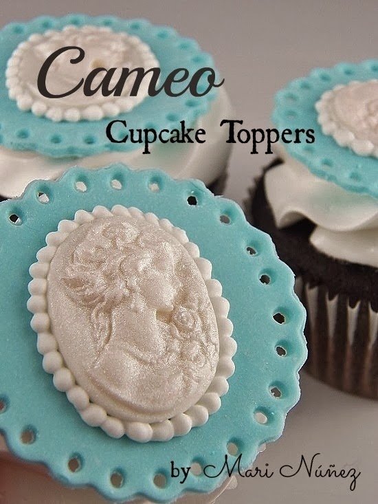 Cameo Chocolate Cupcakes and How to Use Silicon Mold Mari's Cakes