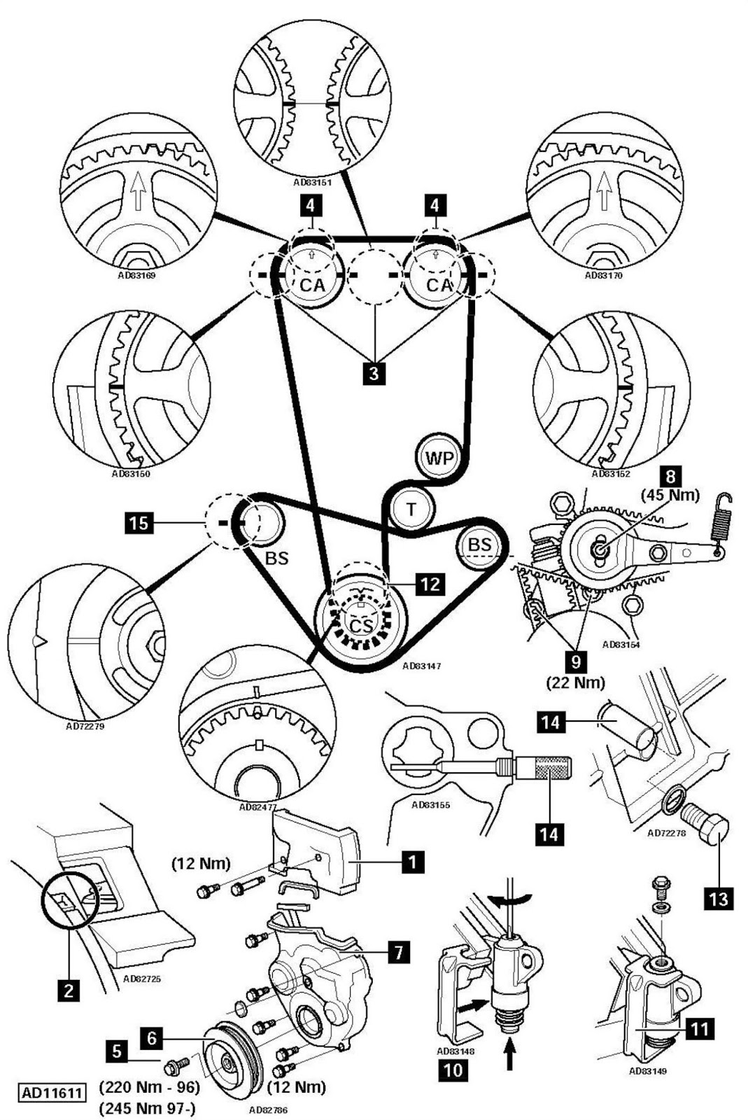 Correa De Accesorios Para Honda Prelude 10x900 /503705 | Cuotas Sin Interés