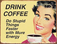 COFFEE-POWERED BLOGGING