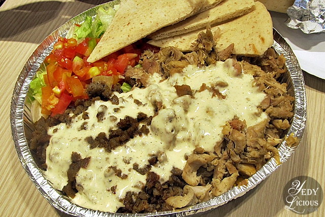 Gyro and Chicken Combo Rice Platter
