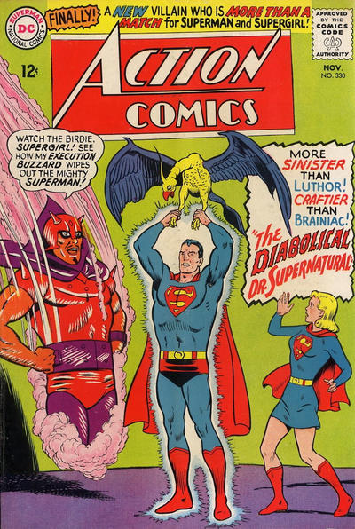 DC Comics Action comics no 328 September 1965 12c USA