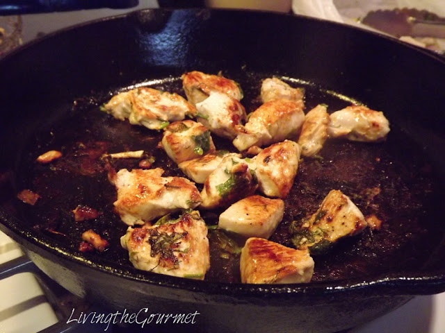 ~ sautéed chicken nuggets ~